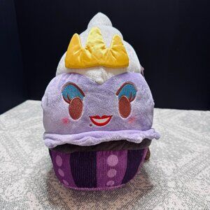 Disney Munchlings Large Ursula Plush - Lavender Ice Cream Sundae - NWT